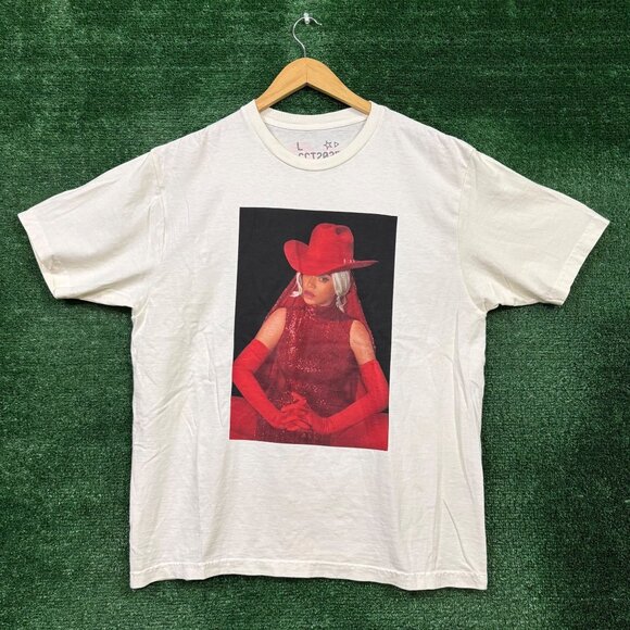 Beyonce Cowboy Carter Rodeo Chitlin Circuit Tour Los Angeles T-Shirt Size Large - Picture 1 of 4